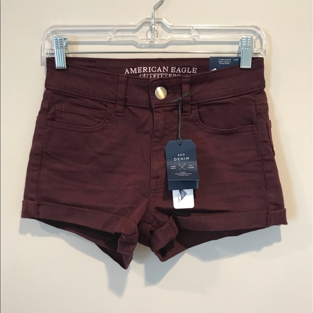 American Eagle Hi-Rise Shortie NWT